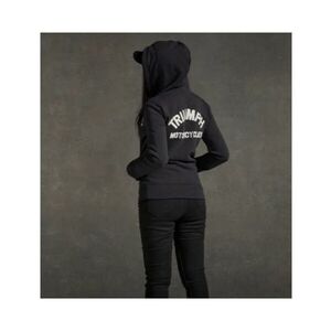 Triumph Women's Black Hoodie Jacket